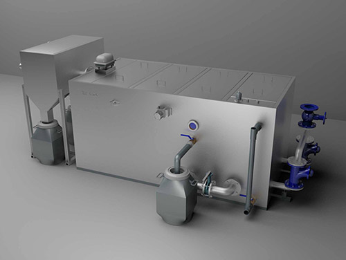 自動隔油器及污水提升設備